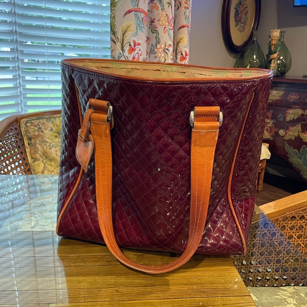 Consuela Wine Candy Crush Grande Tote